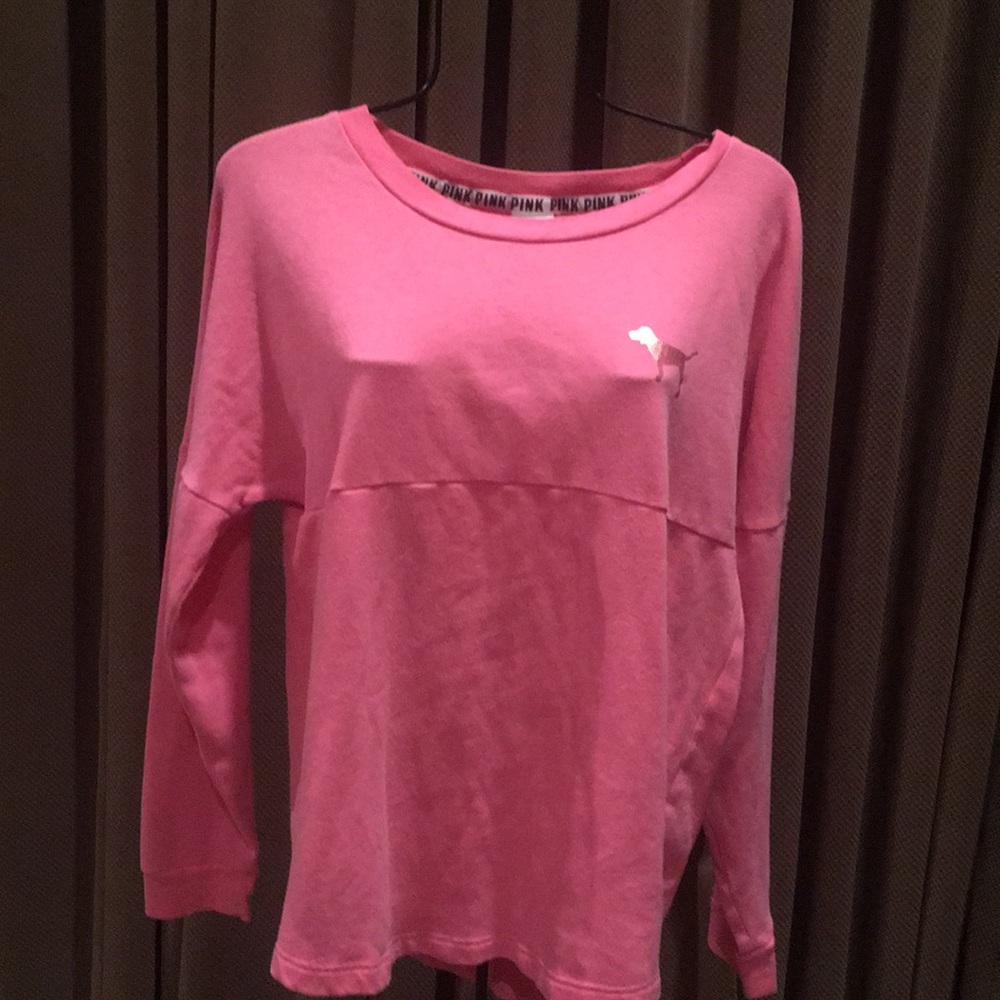 Victoria’s Secret pink sweatshirt